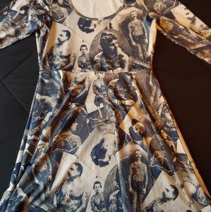 Tattooed old timer dress
